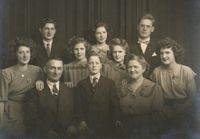 Maria Wulf und Familie